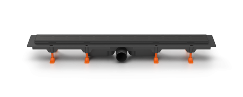 Душевой лоток Milleau FLOW M750FB 75х15 черный