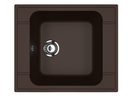 Кухонная мойка Ulgran Classic U-604-345 60х50 цвет коричневый