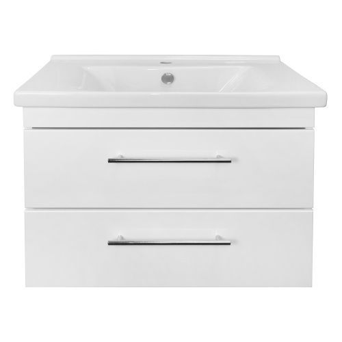 Тумба с раковиной Loranto Karina CS00086521 70х50 подвесная цвет белый