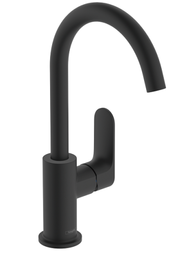 Смеситель Hansgrohe Rebris S 72536670 на раковину черный