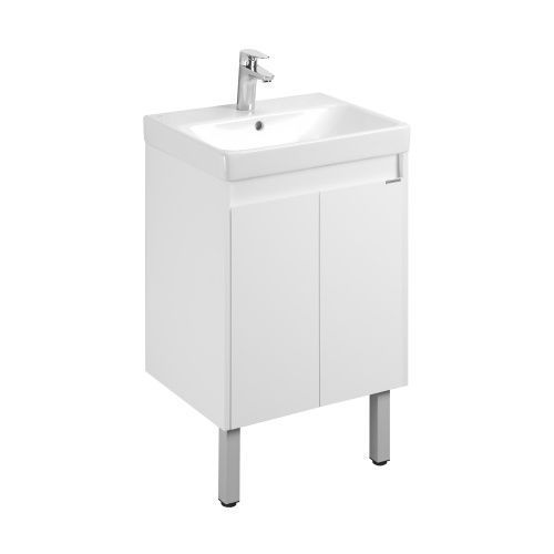 Тумба под раковину Aquaton Сканди Doors 1A278801SD010 50х40 подвесная цвет белый