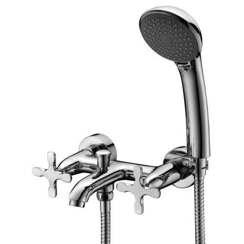 Смеситель для ванны LeMark Duetto LM5712C настенный хром
