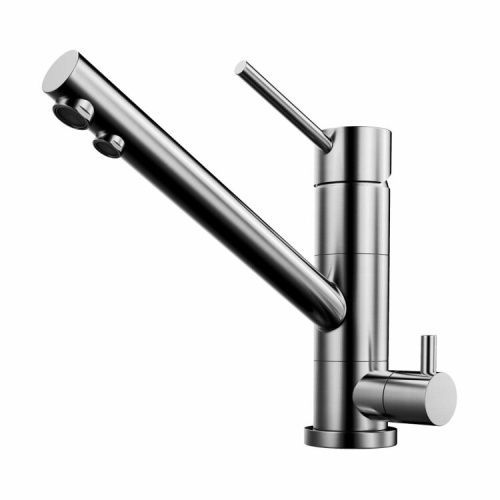 Смеситель для кухни Omoikiri Tonami 4994018 на мойку нержавеющая сталь