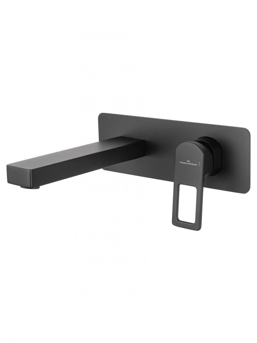 Смеситель для раковины Wonzon & Woghand Frame WW-88869010-MB встраиваемый в стену черный