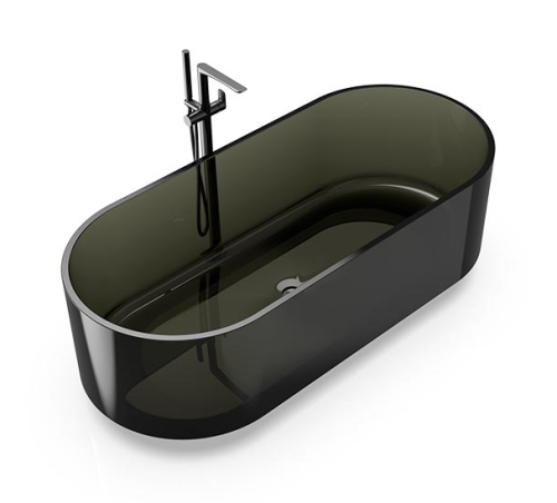 Ванна из полимерного материала Knief Ellipse Shape 70003020 170х75 отдельностоящая овальная