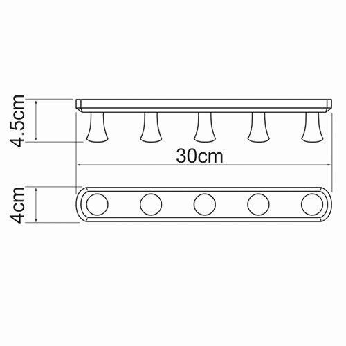 Крючок WasserKRAFT 1075 - фото 4