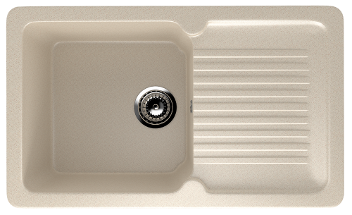 Кухонная мойка Ulgran Classic U-506-328 75х50 цвет бежевый