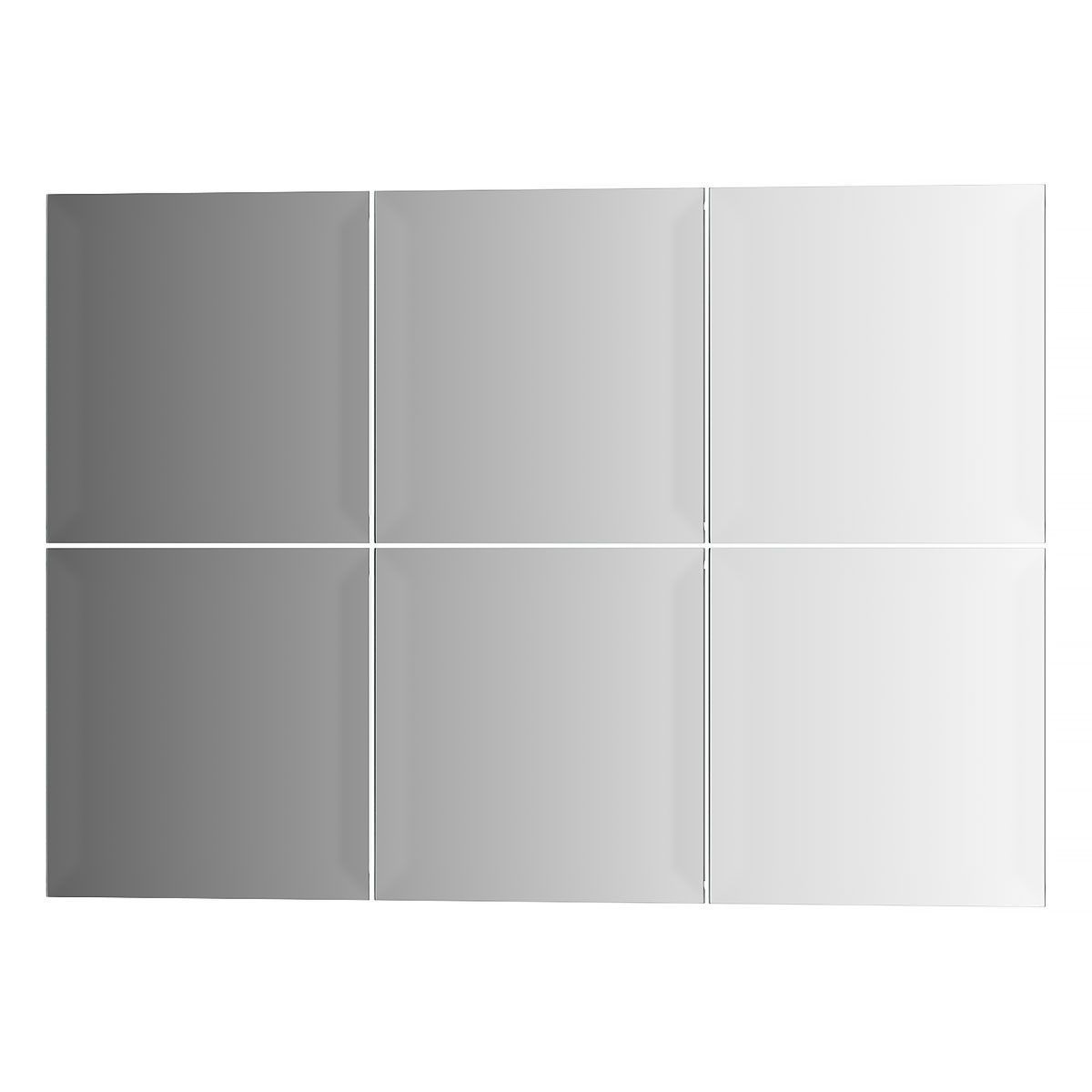 Зеркальная плитка Evoform Refractive BY 1525 20х20