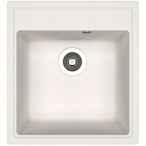 Кухонная мойка Dr.Gans Ника 470 25.070.B0470.401 50х45 цвет белый поверхность матовая