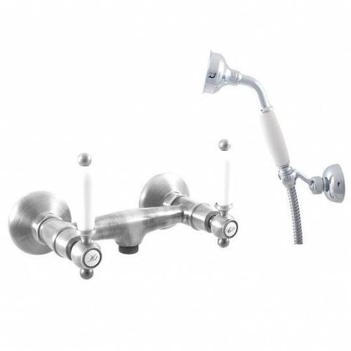 Смеситель для душа RavSlezak MORAVA RETRO MK580.5/2Z настенный золото