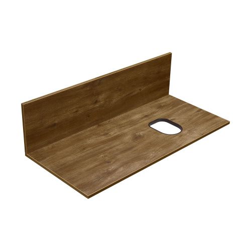 Столешница Aquaton Мишель 1A277103MIDR0 100х50 накладная цвет коричневый