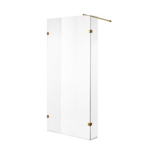 Душевая перегородка Niagara Nova NG-642-11GOLD 110х195 стекло прозрачное профиль золото