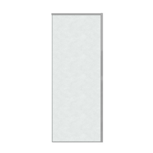 Боковая стенка Grossman Galaxy 200.K33.01.100.10.02 100х195 стекло шиншилла профиль хром