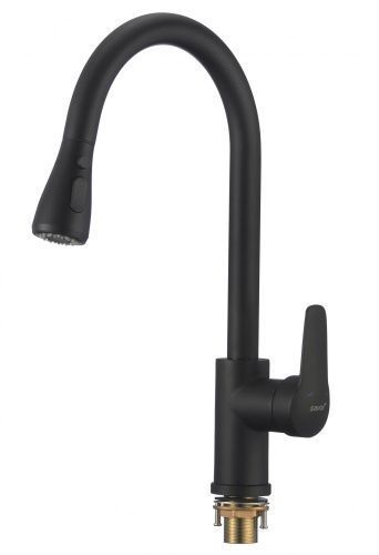Смеситель для кухни Savol S-002801H на столешницу черный