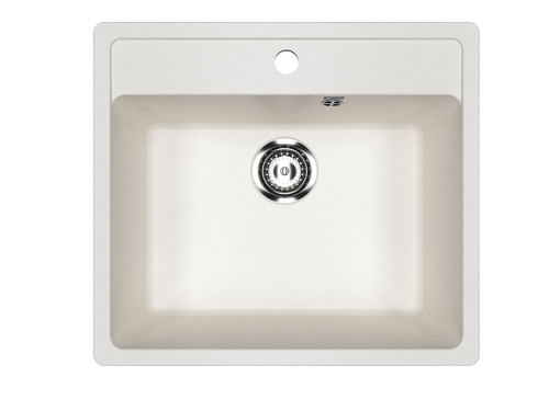 Кухонная мойка Ulgran Classic U-104-341 55х50 цвет белый