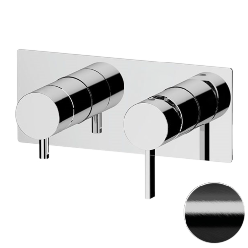 Смеситель для душа Remer Metrica MC93ZCFP встраиваемый в стену черный