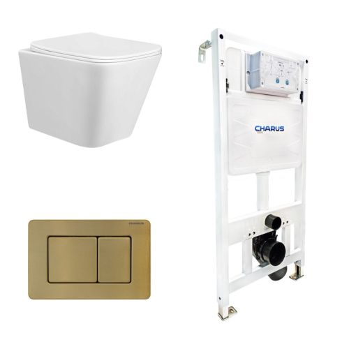 Сет унитаз + инсталляция + кнопка CC.300.80.01+FP.310.BG.05+CR25200