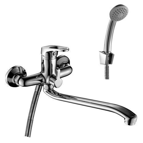Смеситель для ванны Rossinka B B35-34 настенный хром