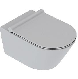Чаша унитаза подвесная Catalano Zero 111550023 цвет светло-серый без сиденья безободковая смыв торнадо
