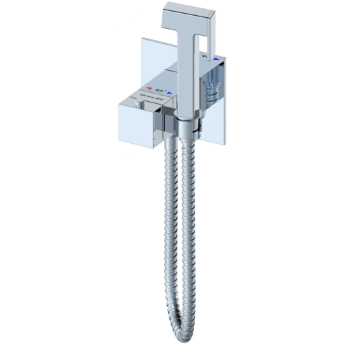 Гигиенический душ со смесителем Wonzon & Woghand WW-88829910-CR хром с термостатом