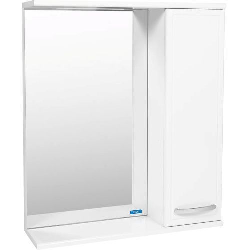 Зеркало-шкаф Viant Милан VMIL60-ZSHR 60х70 подвесной цвет белый