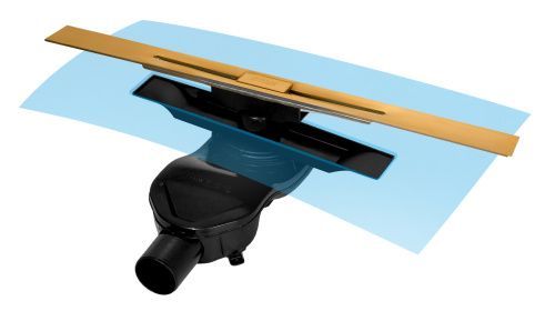 Душевой лоток Berges SIMPEL 092111 60х5 золото