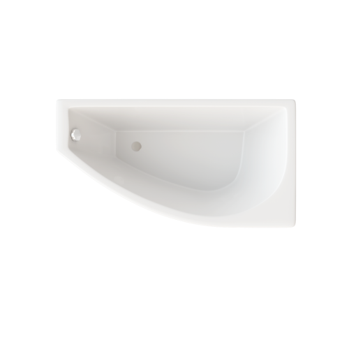 Ванна акриловая Тритон Бэлла Н0000020161 140х75 пристенная асимметричная без каркаса