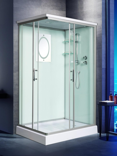 Душевая кабина WeltWasser WW500 10000003271 90х120 прямоугольная с крышей ориентация универсальная