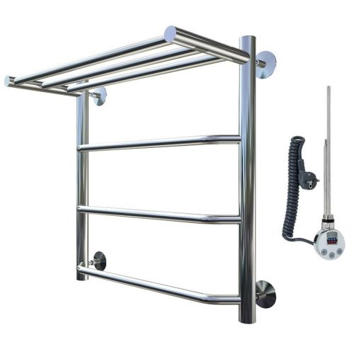 Полотенцесушитель электрический Тругор Браво Браво1/элТЭН6050П 55х60 хром