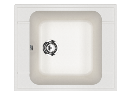 Кухонная мойка Ulgran Classic U-604-341 60х50 цвет белый