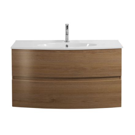 Тумба под раковину Cezares ELETTRA 55527 100х50 подвесная цвет коричневый