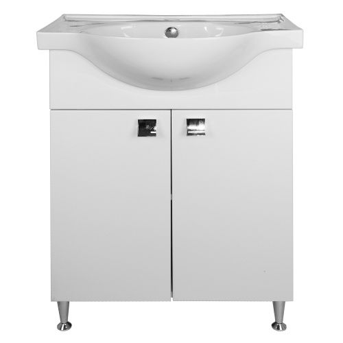 Тумба с раковиной Loranto София CS00073483 60х40 напольная цвет белый