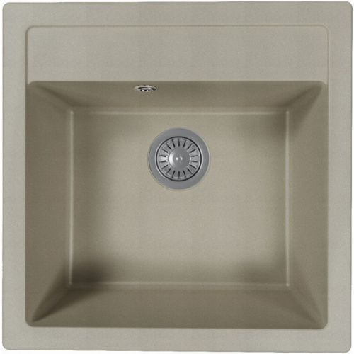 Кухонная мойка Florentina Липси 510 20.450.C0510.307 50х50 цвет серый поверхность матовая