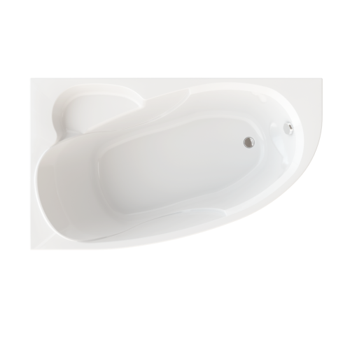 Ванна акриловая Тритон Изабель Щ0000048747 170х100 пристенная асимметричная без каркаса