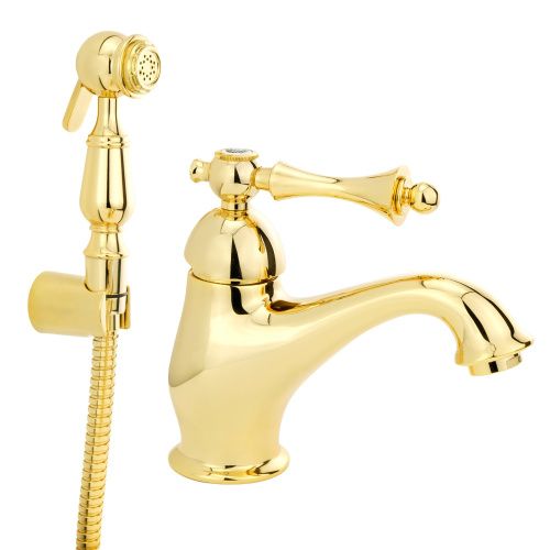 Смеситель Migliore BOMOND 26887 на раковину золото