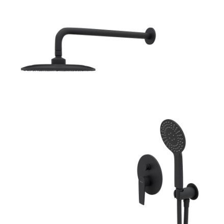 Душевая система Cezares NAUTIC NAUTIC-DSIP-NOP встраиваемая в стену цвет черный