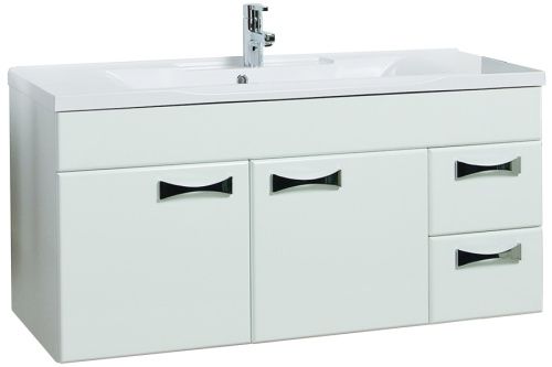 Тумба под раковину Aquaton Диор 1A167701DR010 100х40 подвесная цвет белый