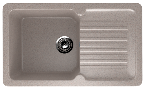Кухонная мойка Ulgran Classic U-506-302 75х50 цвет бежевый