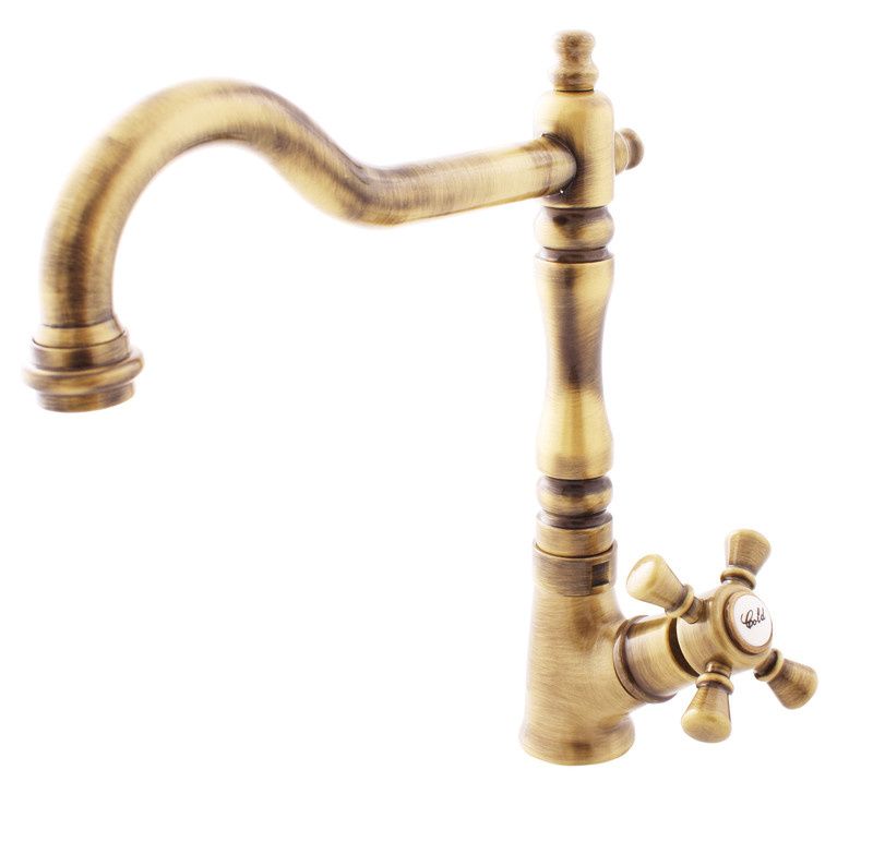 Смеситель для кухни RavSlezak MK394/8SM на мойку бронза