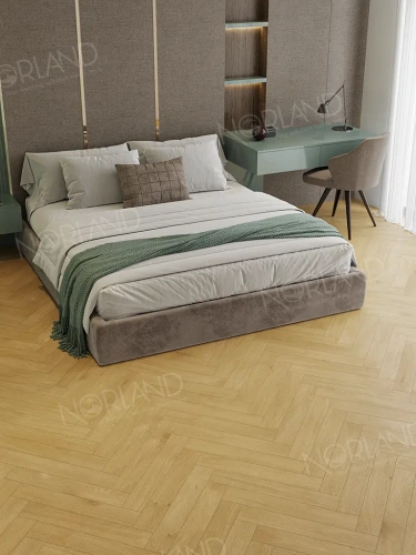 Ламинат Norland Elegant Herringbone Strong LF304-12 Дуб Мальта толщина 1.2 см 34 класс 600х100