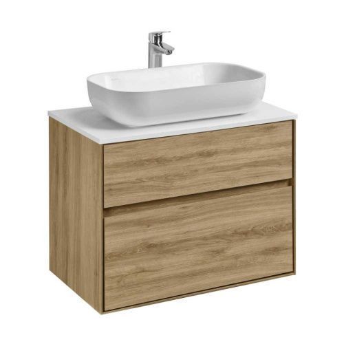 Тумба под раковину Aquaton Либерти 1A279501LYC70 70х50 подвесная цвет коричневый