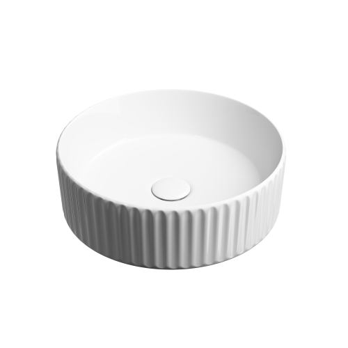 Раковина из сантехнического фарфора Ceramica Nova ELEMENT CN6057 40х40 накладная цвет белый без отверстий под смеситель