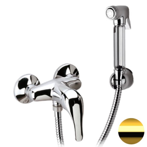 Гигиенический душ со смесителем Remer C332REZDO золото