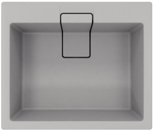 Кухонная мойка Florentina Ривьера 600 20.490.D0600.305 60х50 цвет серый поверхность матовая