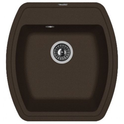Кухонная мойка Florentina Нире 480 20.190.B0480.206 50х50 цвет коричневый поверхность матовая