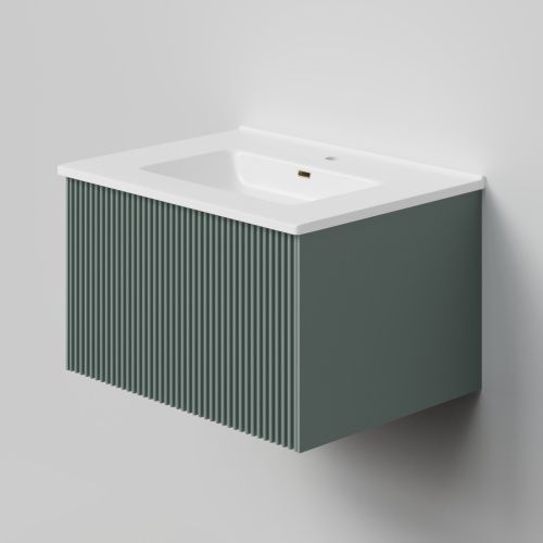 Тумба под раковину La Fenice Terra FNC-01-TER-G-60 60х50 подвесная цвет серый