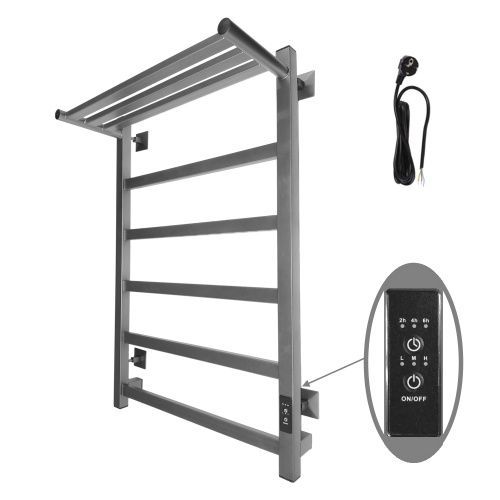 Полотенцесушитель электрический Altasan ПарусПроф ПарусПроф8050ПГ 55х80 серый