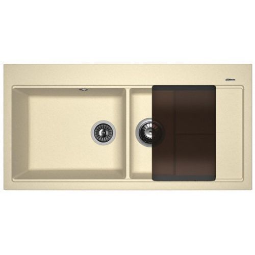 Кухонная мойка Florentina Россана 20.335.E1000.202 100х50 цвет бежевый поверхность матовая