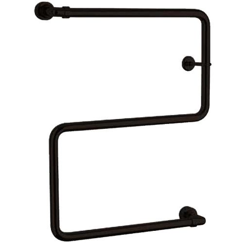 Полотенцесушитель водяной Margaroli Vento 408S610MB 55х65 черный