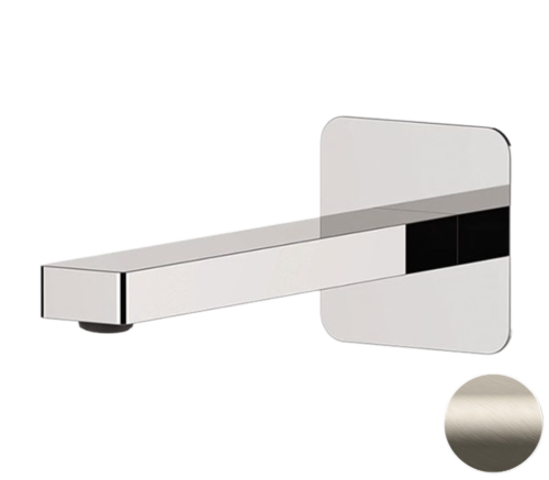 Излив Remer Slash & Dot 91SLXV настенный нержавеющая сталь